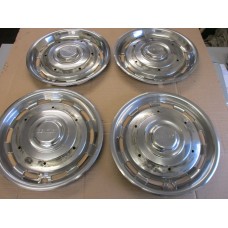 SET OF 4 BENTLEY T1 - T2 - MULSANNE - STAINLESS STEEL HUB CAP WHEEL TRIM UG14878